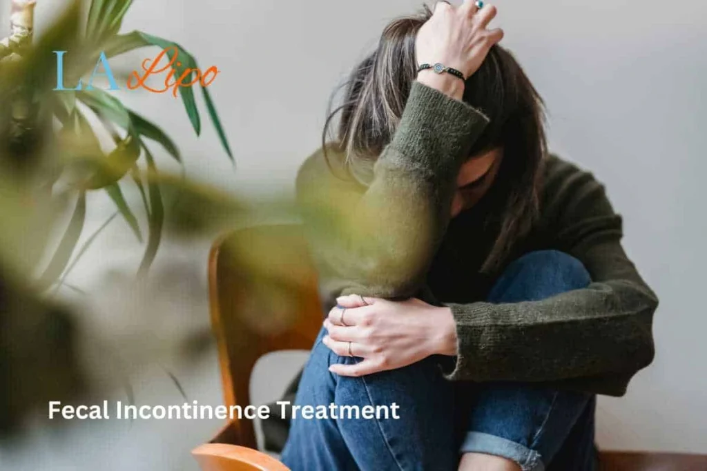 woman worried about fecal incontinence diet Godmanchester