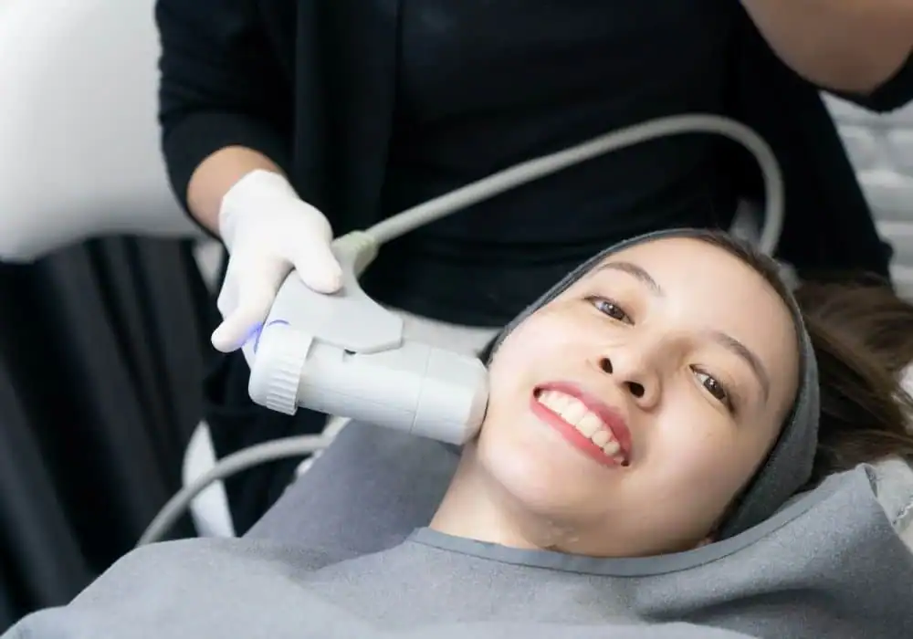 HIFU treatment Godmanchester in progress