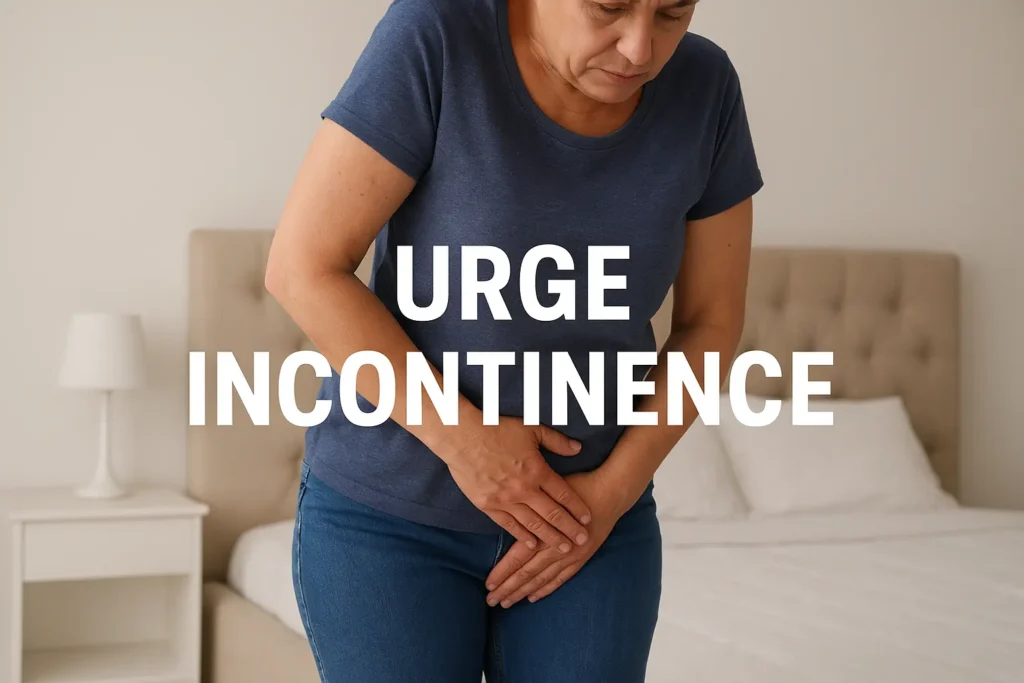 how to manage urge incontinence Godmanchester symptoms