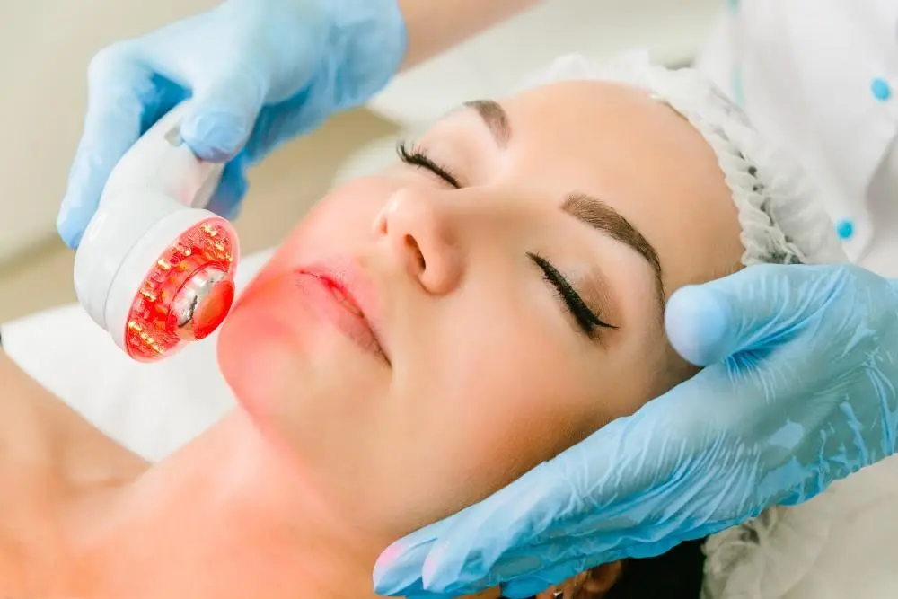 woman having non-surgical Morph8 treatment Godmanchester